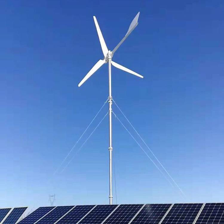 水平軸微風發電機組 永磁銅線繞組 足功率 1kw風力發電機 - 愛企查